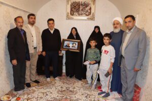 دیدار شهردار تبریز با خانواده شهدا و جانبازان