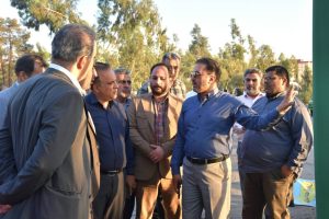 روند آماده سازی مجموعه ورزشی تختی در منطقه١۴