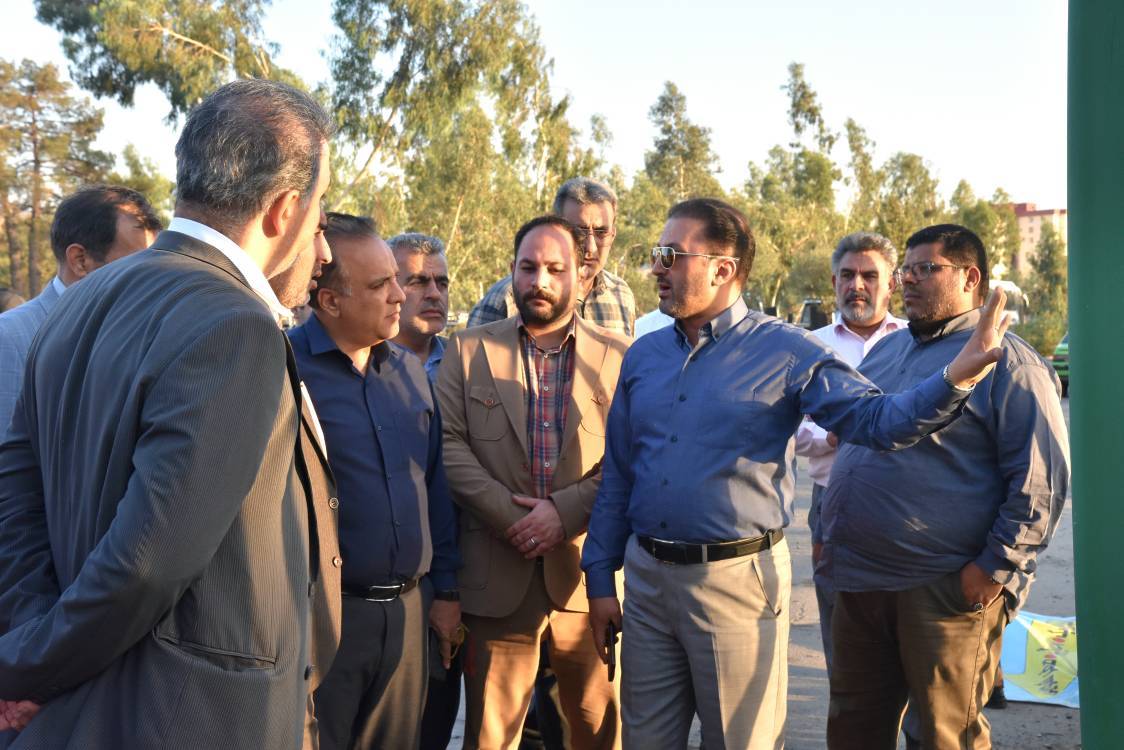 روند آماده سازی مجموعه ورزشی تختی در منطقه١۴