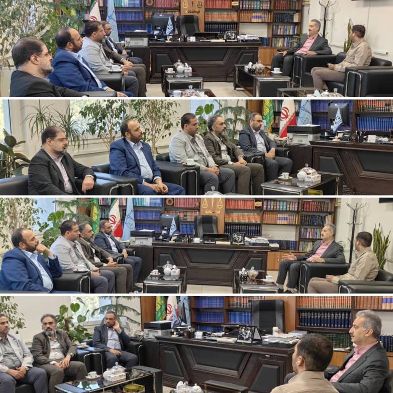 نشست سرپرست مجتمع قضایی حضرت ولیعصر (عج) و سید محمد نقیب پیرامون ساماندهی متکدیان شهر تهران