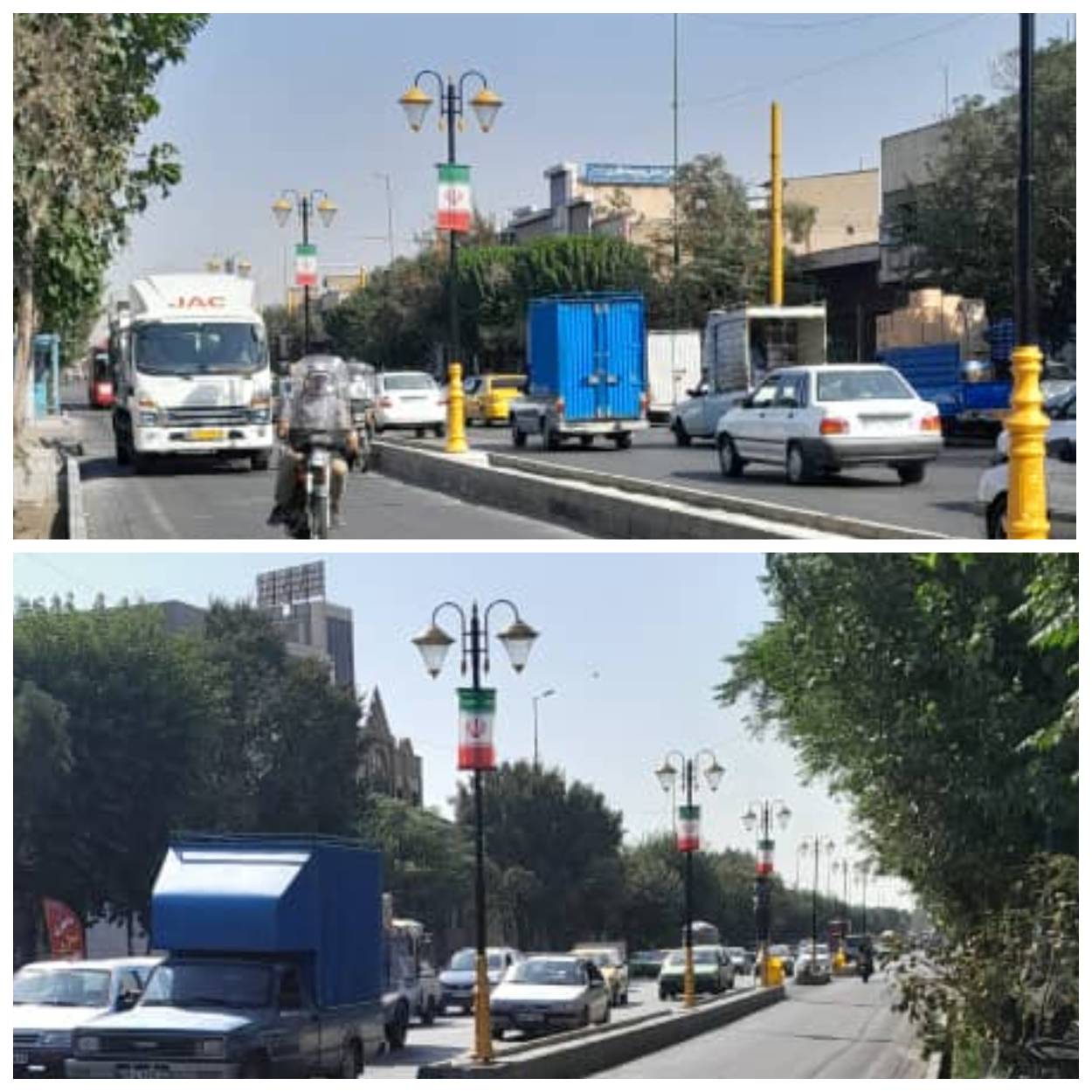 راه‌اندازی ۱۲ پایه چراغ روشنایی درخیابان شوش منطقه۱۲ تهران