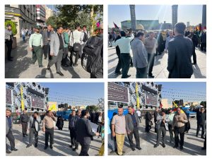 تجدید میثاق خادمان شهر با آرمان‌های مقدس