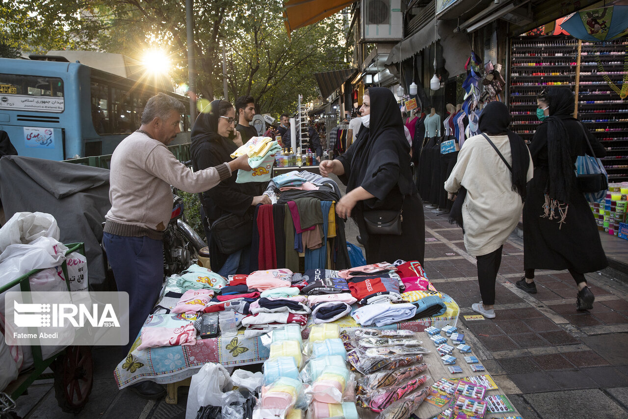 چهره شهر با دستفروشی