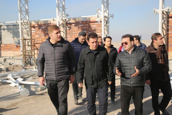 بازدید شهردار تبریز از پروژه های عمرانی جنوب غرب شهر