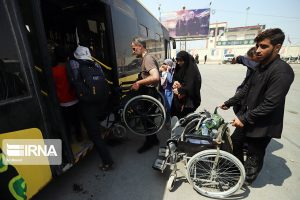 رایگان شدن حمل و نقل شهری در سبزوار برای افراد دارای معلولیت شدید
