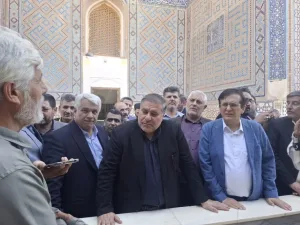 ساماندهی در مجموعه تاریخی مزار مولانا ابوبکر تایبادی