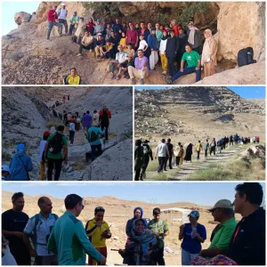 کوهپیمایی خانوادگی به مناسبت هفته شهرداری‌ها در چناران