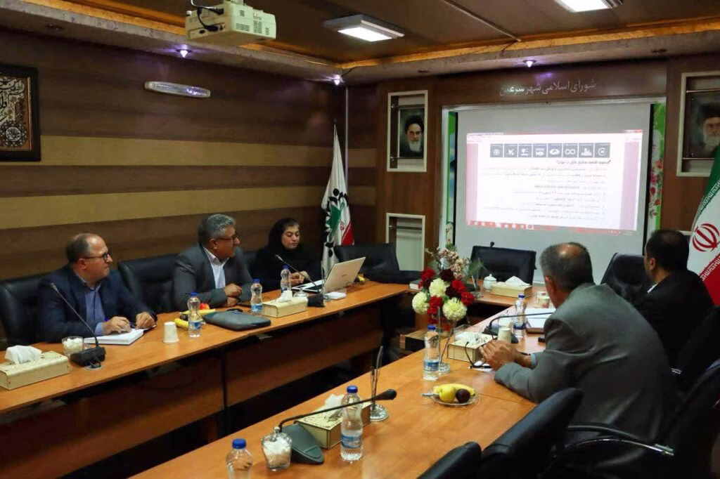 جلسه مشترک اعضای شورای شهر و شهردار سرعین با مرکز نوآوری گردشگری نوآوران ملل