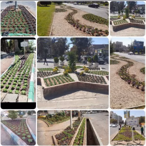 زیباسازی پاییزی نیشابور