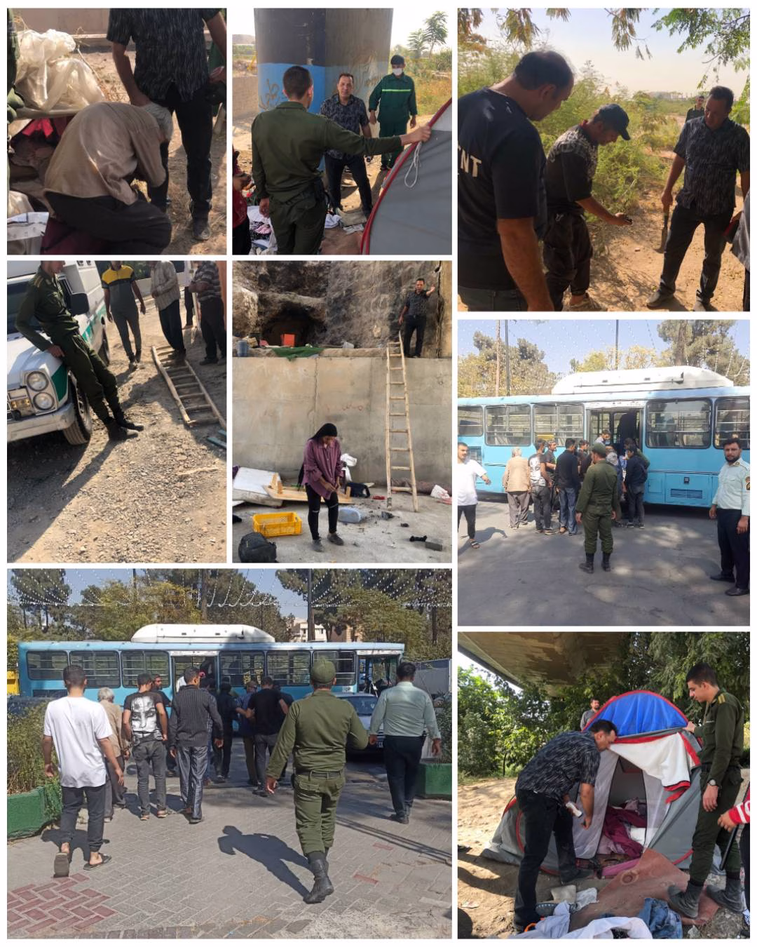 طرح ضربتی ساماندهی افراد آسیب‌دیده اجتماعی توسط گشت حامی شهر