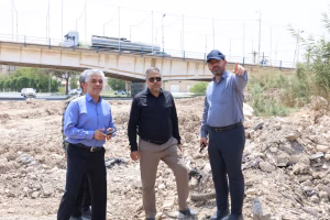 عملیات ساحل‌سازی بهمنشیر در آبادان