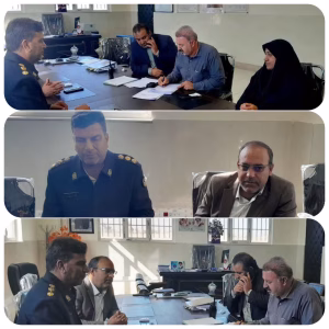 جلسه ستاد معاینه فنی شهرستان بروجرد