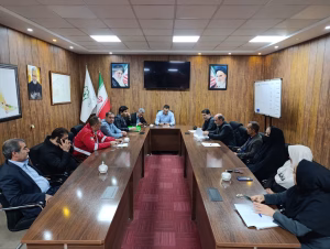 برگزاری جلسه اصلاحیه بودجه ۱۴۰۴ در شهرداری شریف آباد