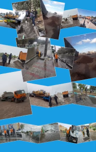 مدیریت بحران شهرداری بم در پی بارندگی‌های اخیر