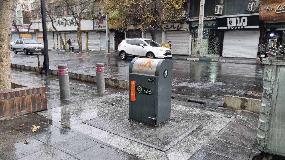 نصب مخازن دفنی هوشمند در محله امامزاده حسن (ع) پایتخت