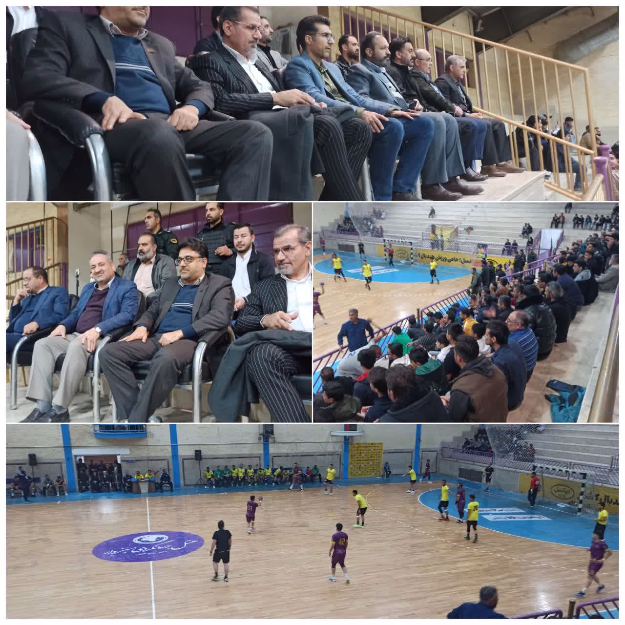 پخش زنده هندبال نیروی زمینی سبزوار با تیم فراز بام دهدشت