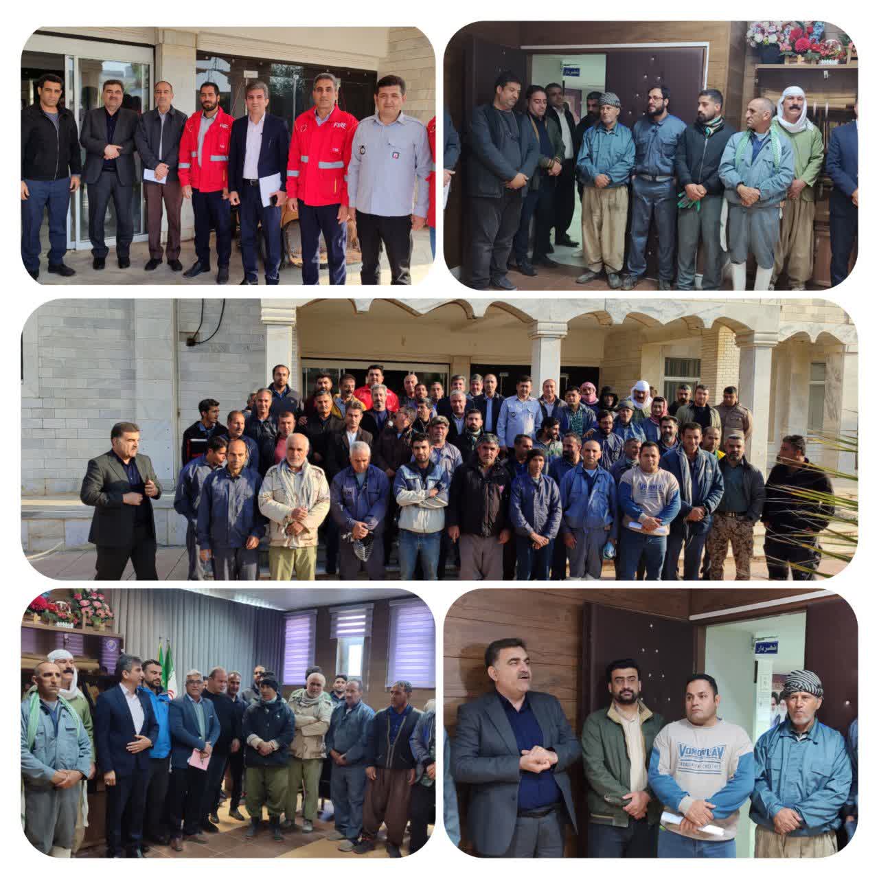 گردهمایی پرسنل شهرداری مهران