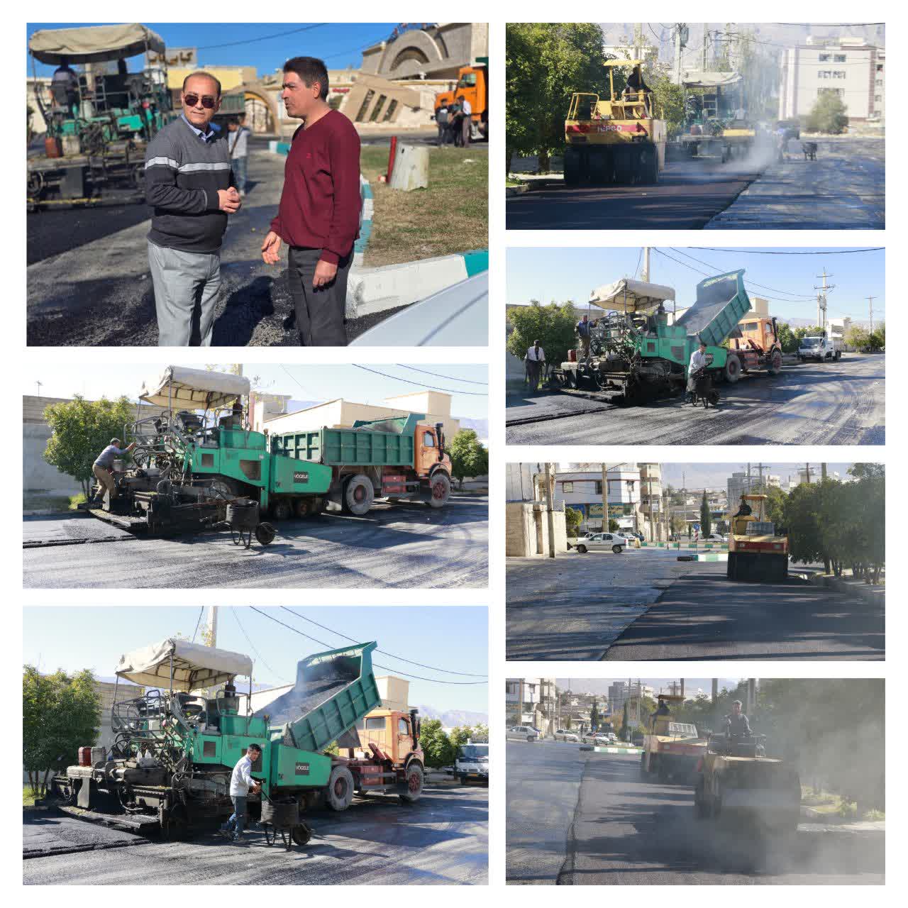 آغاز نهضت و انقلاب آسفالت در تاریخ کازرون