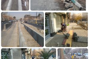 اجرای نوسازی و بازسازی پیاده رو های سه محور اصلی قبله تهران
