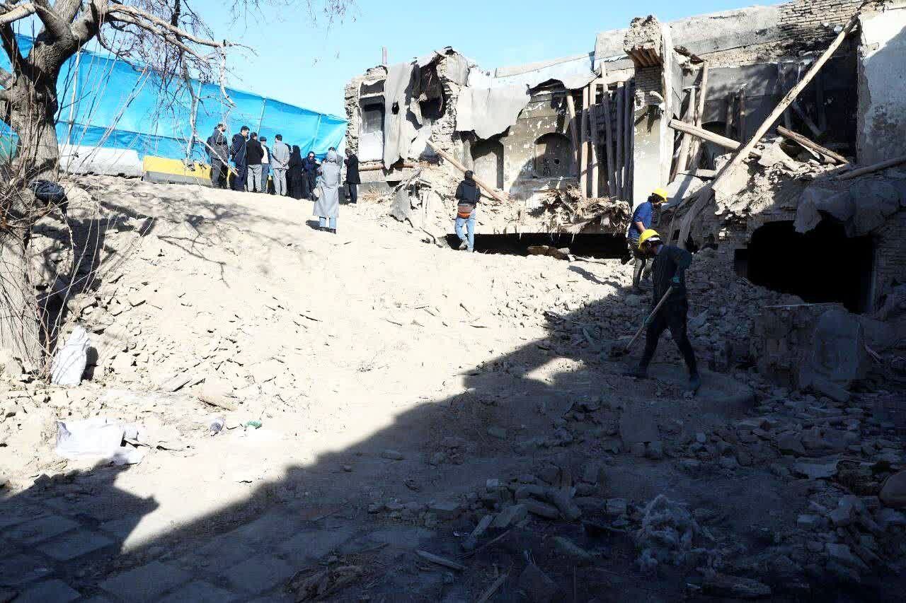 استحکام‌بخشی خانه تاریخی امین‌لشکر در عودلاجان