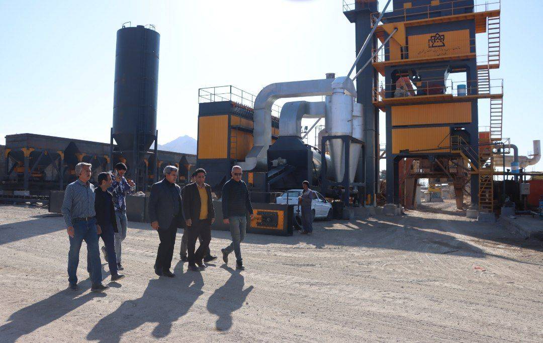 افتتاح سومین کارخانه آسفالت شهرداری کرمان