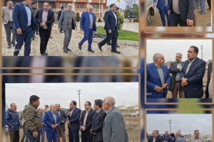 بازدید میدانی مدیران ارشد زرند از پروژه‌های عمرانی شهرداری