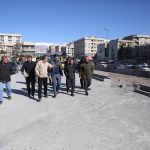 شهردار منطقه ۵ به همراه جمعی از معاونان و مدیران شهری از پروژه تقاطع غیر همسطح بزرگراه شهید ستاری_بزرگراه شهید فهمیده بازدید کرد.