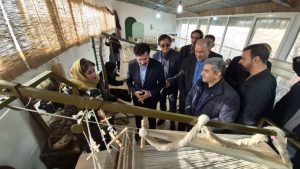 قول حمایت معاون رییس جمهور به بافندگان تریزه