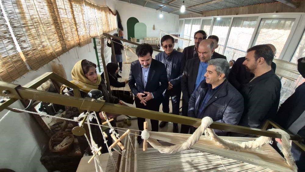 قول حمایت معاون رییس جمهور به بافندگان تریزه