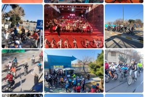 همایش بزرگ دوچرخه‌سواری پدر و پسر به مناسبت دهه فجر در منطقه ۲۰