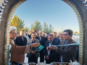 افتتاح چایخانه حضرت رضا (ع) بهشت فاطمیه امین شهر