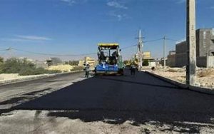 آسفالت ۲۵ هزار مترمربع از معابر اسفندک
