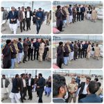 بازدید فرماندار از بازارچه کوله‌بری میرجاوه