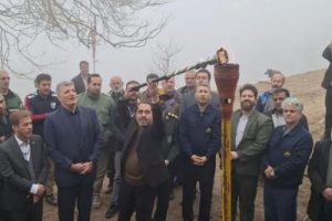 افتتاح پروژه‌های گازرسانی رودبار به روستاهای لاکه و لایه