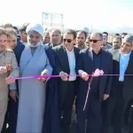 جاده بین مزارع شهرستان طبس به بهره‌برداری رسید