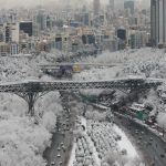 پیش‌بینی بارش برف در تهران (بر اساس ساعت)