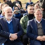 آغاز عملیات اجرایی شبکه آبیاری نرماب در مینودشت با حضور وزیر نیرو