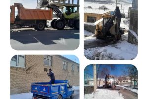 اجرای-عملیات-برفروبی-معابر-شهر-پردنج