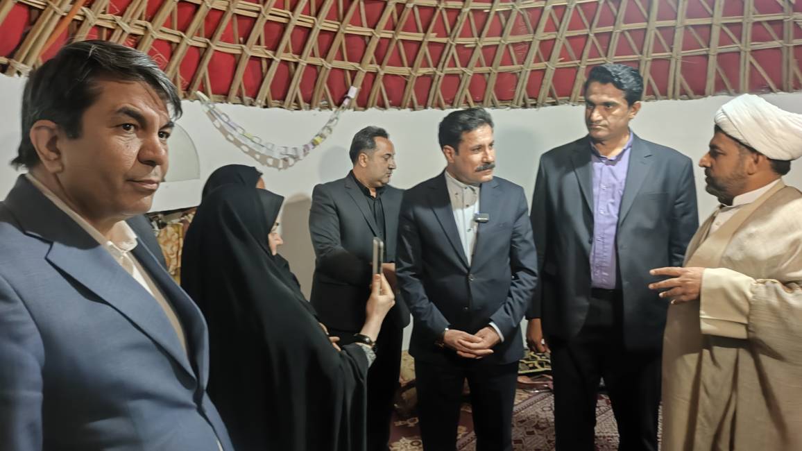 افتتاح طرح «خانه‌های توپی» در جازموریان با حضور معاون رئیس‌جمهور