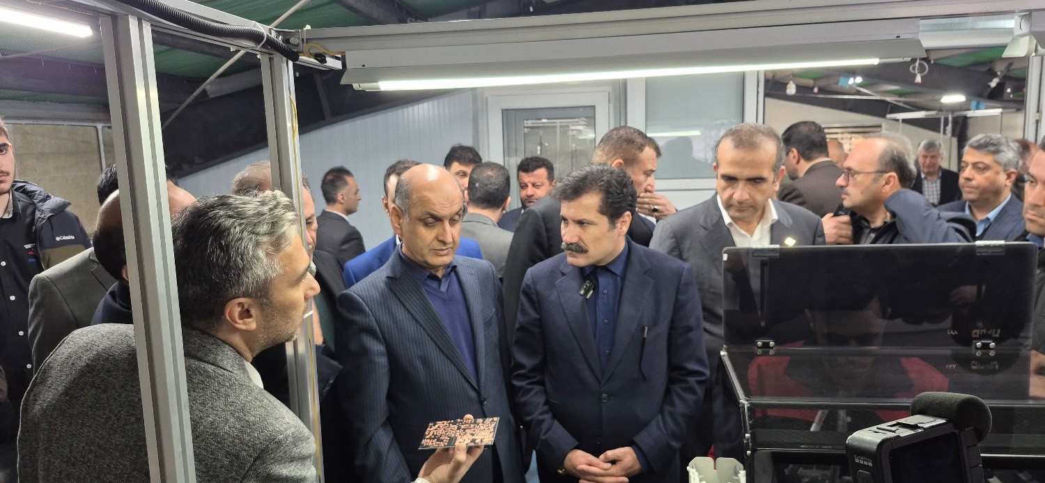 افتتاح و بهره‌برداری از خط تولید قطعات خودرویی شرکت پایا قطعات کاسپین منطقه آزاد انزلی