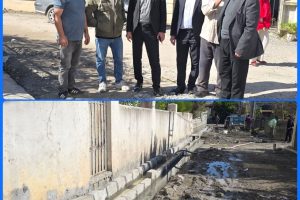 بازدید میدانی شهردار و اعضای شورای اسلامی شهر سلمانشهر از پروژه‌های عمرانی سطح شهر