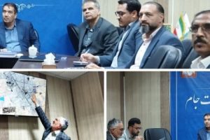 برگزاری جلسه بررسی طرح‌های پیشگیرانه برای جلوگیری از ورود سیلاب به شهر تربت جام