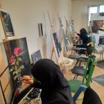 برگزاری موفق کلاس‌های آموزش نقاشی رنگ روغن در سرای بانوان و خانواده 