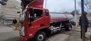 تجهیز ناوگان خدماتی شهرداری کلات نادر با خرید یکدستگاه کامیونت حمل آب