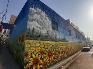 جان‌بخشی به دیوارهای شهرقدس با اجرای دیوارنگاره‌های جدید