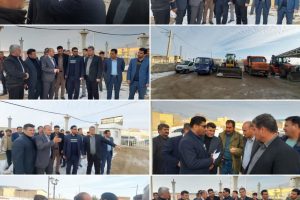 حضور دکتر علی آذری نماینده مردم شریف شهرستان های قوچان و فاروج در شهرداری تیتکانلو