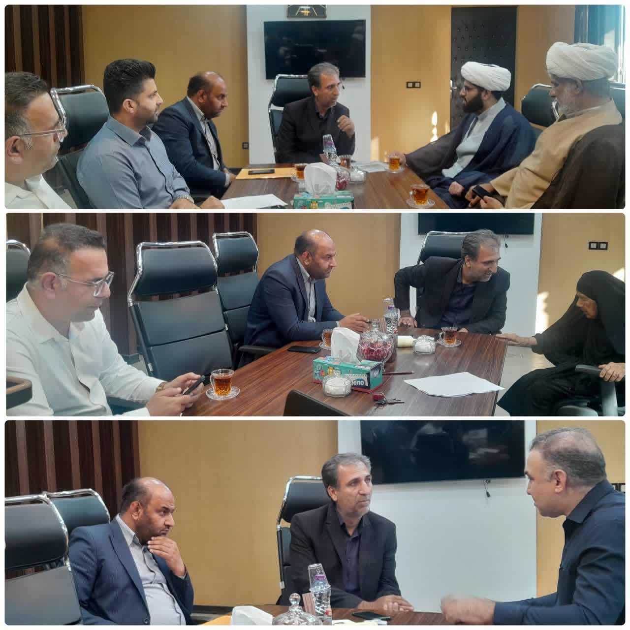 دیدار چهره به چهره شهردار گناوه با شهروندان