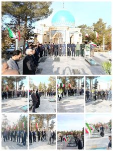 معاون استاندار در تیران و کرون با شهیدان پیمان بست