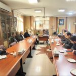 جلسه برنامه‌ریزی ستاد فرعی دهه مبارک فجر و راهپیمایی ۲۲ بهمن در دفتر شهردار ورنامخواست با حضور امام جمعه،