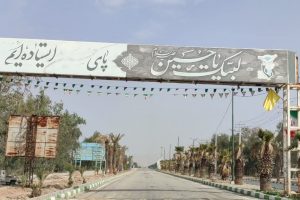 فضاسازی گسترده شهر مهران به مناسبت دهه فجر و نیمه شعبان